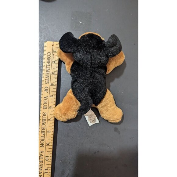 Mary Meyer Life Good Black Dog Plush 8" Pesky Pups Rottweiler Soft - Picture 6 of 7